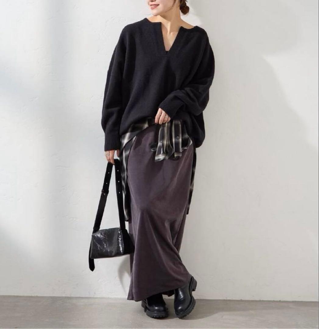 【JOURNAL STANDARD】フィブリルキュプラジャージーマキシスカート