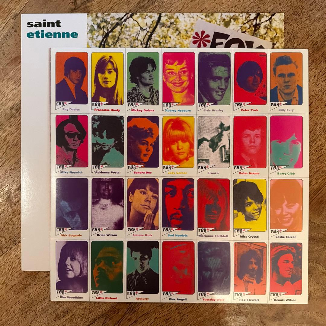 Saint Etienne Foxbase Alpha LPレコード