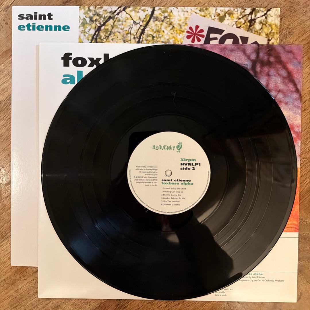 Saint Etienne Foxbase Alpha LPレコード