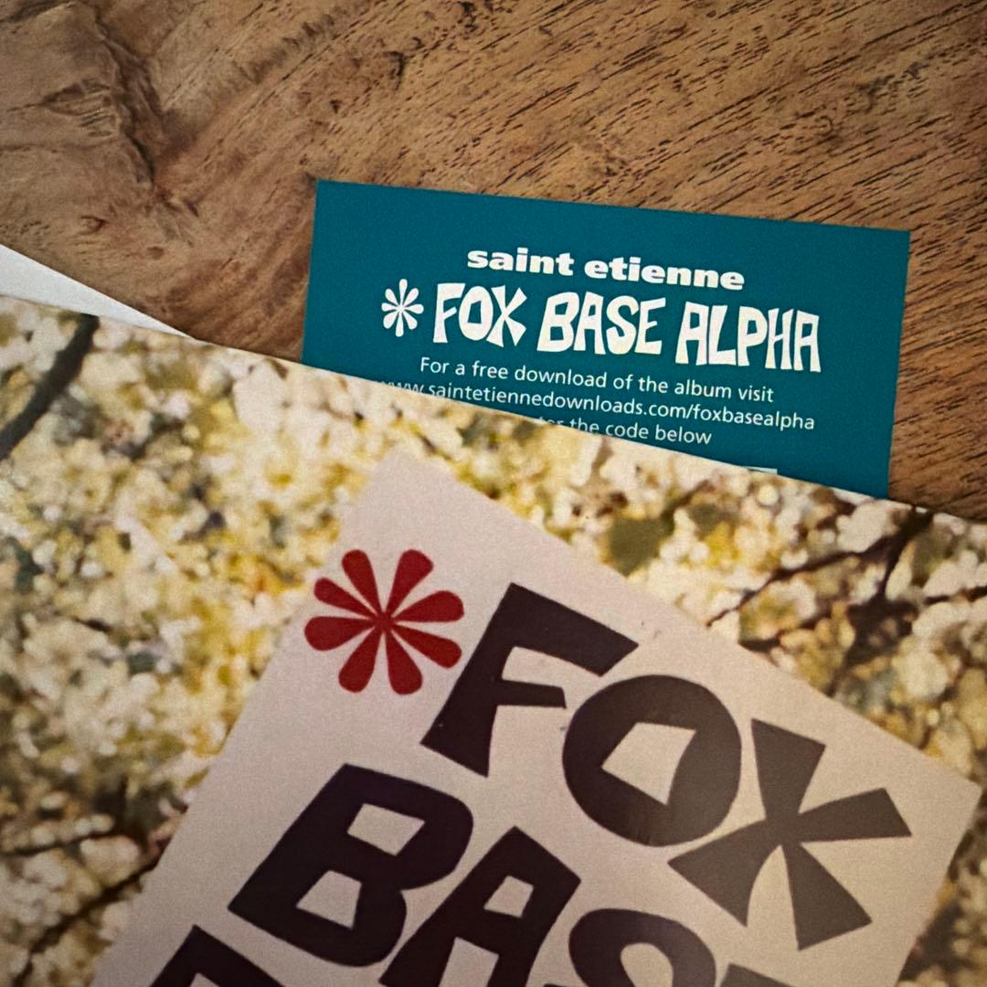 Saint Etienne Foxbase Alpha LPレコード