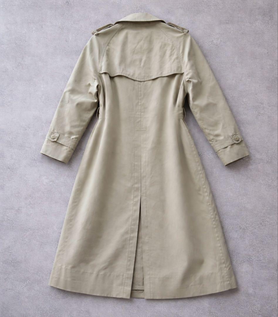 【人気】Burberry トレンチコート ノバチェック ベージュ　定番バーバリー