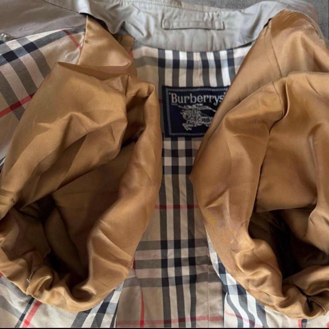 【人気】Burberry トレンチコート ノバチェック ベージュ　定番バーバリー