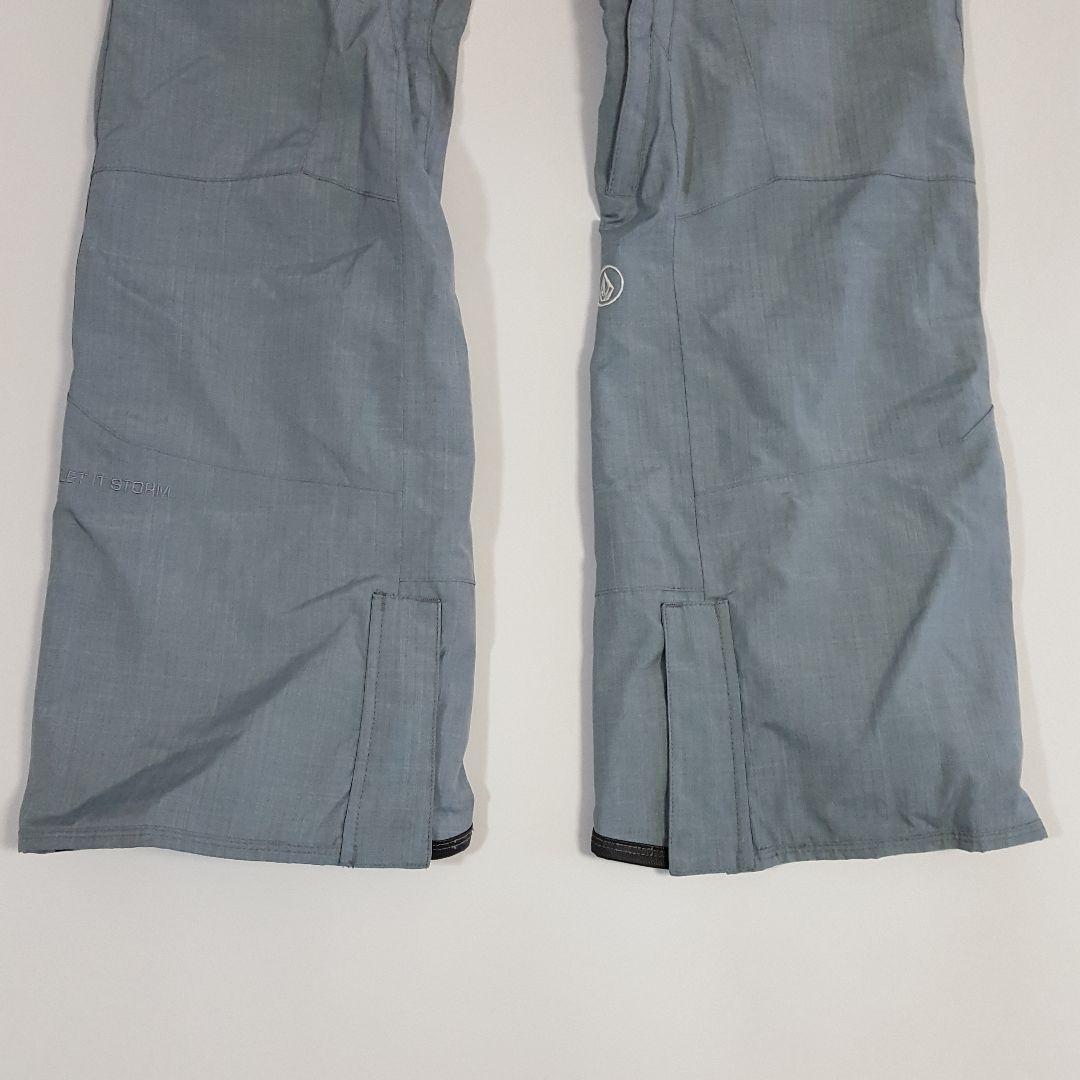 VOLCOM ボルコム スノーパンツ 10K 防水透湿 グレー Sサイズ