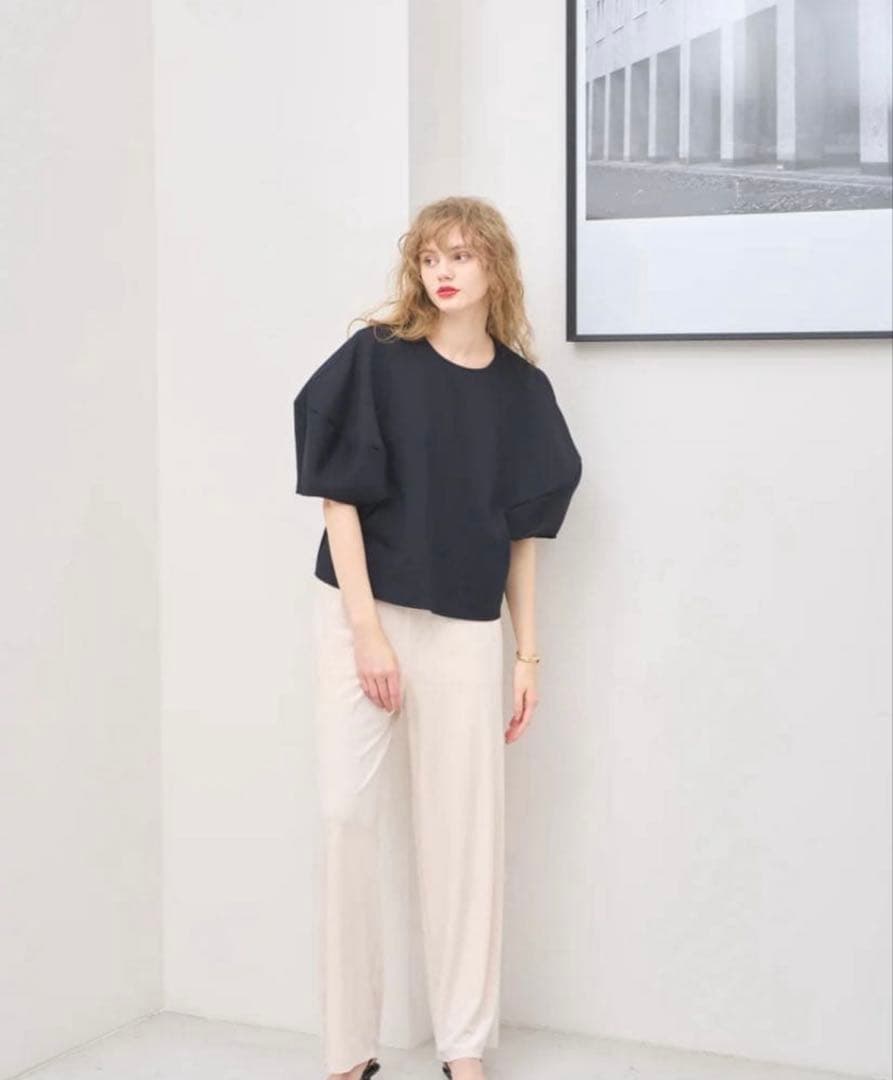 【新品】Liten リテン Sculpture form pullover