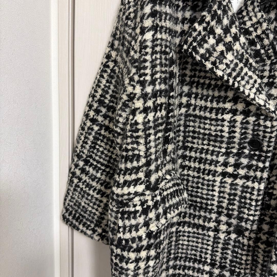 CLANE❤️ SHORT SHAGGY COCOON OVER COAT
