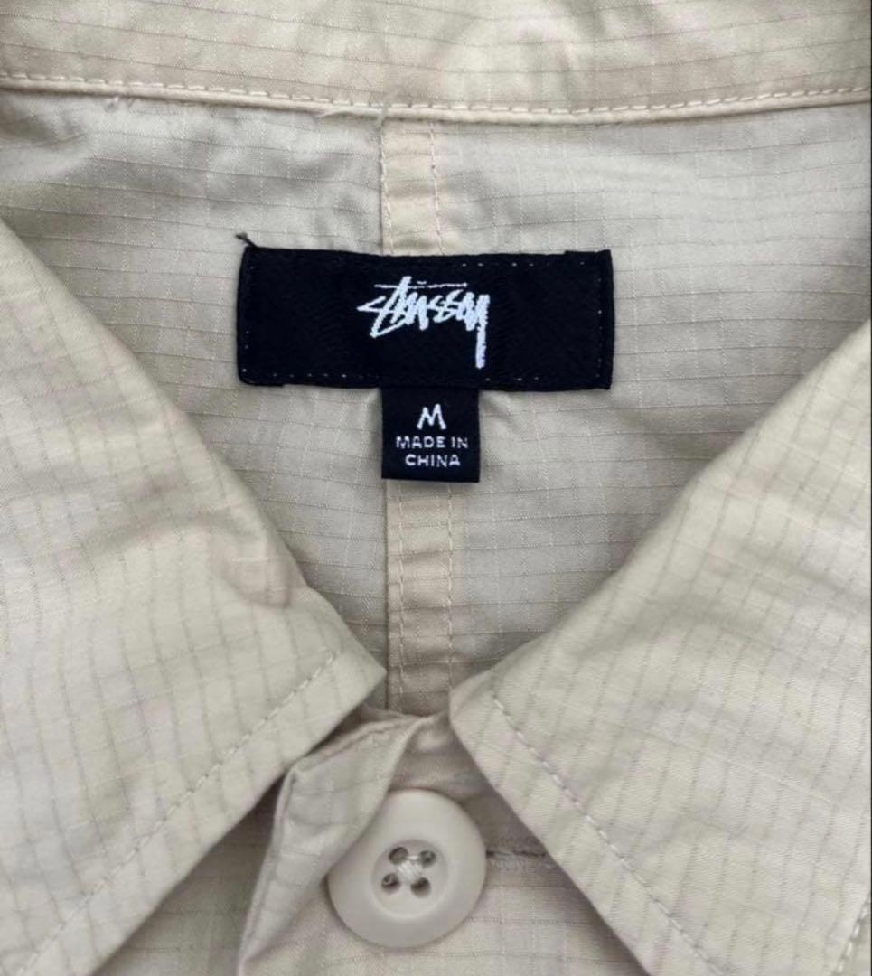 Stussy ベージュ ジャケット Mサイズ