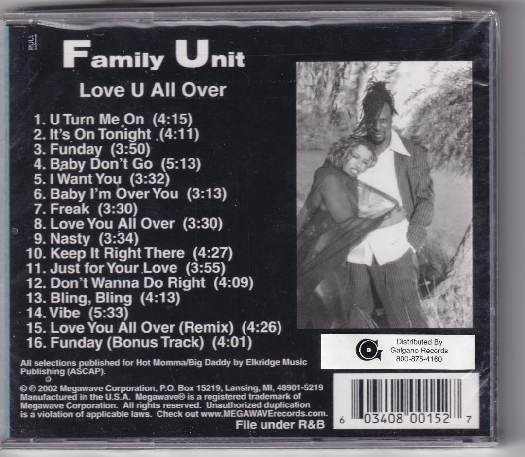 洋楽 R&B Family Unit