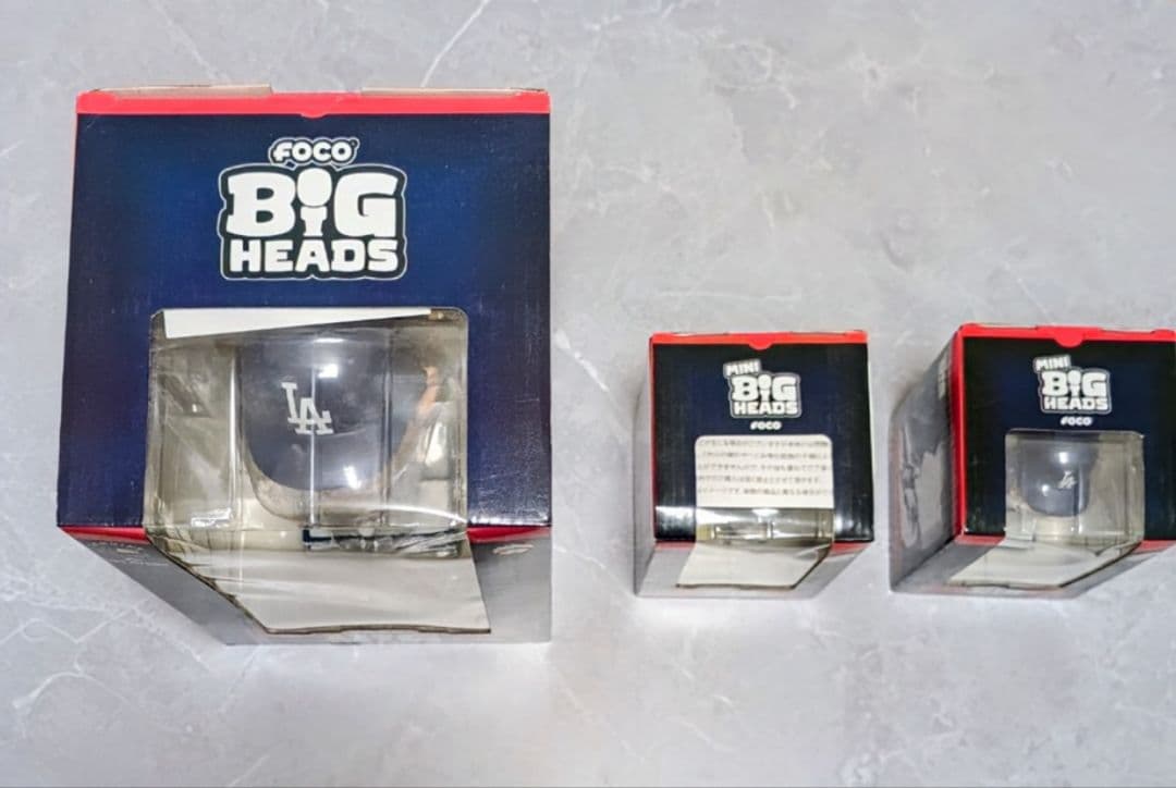 大谷翔平 BIG HEADS ボブルヘッド MINI含む3体セット MLB