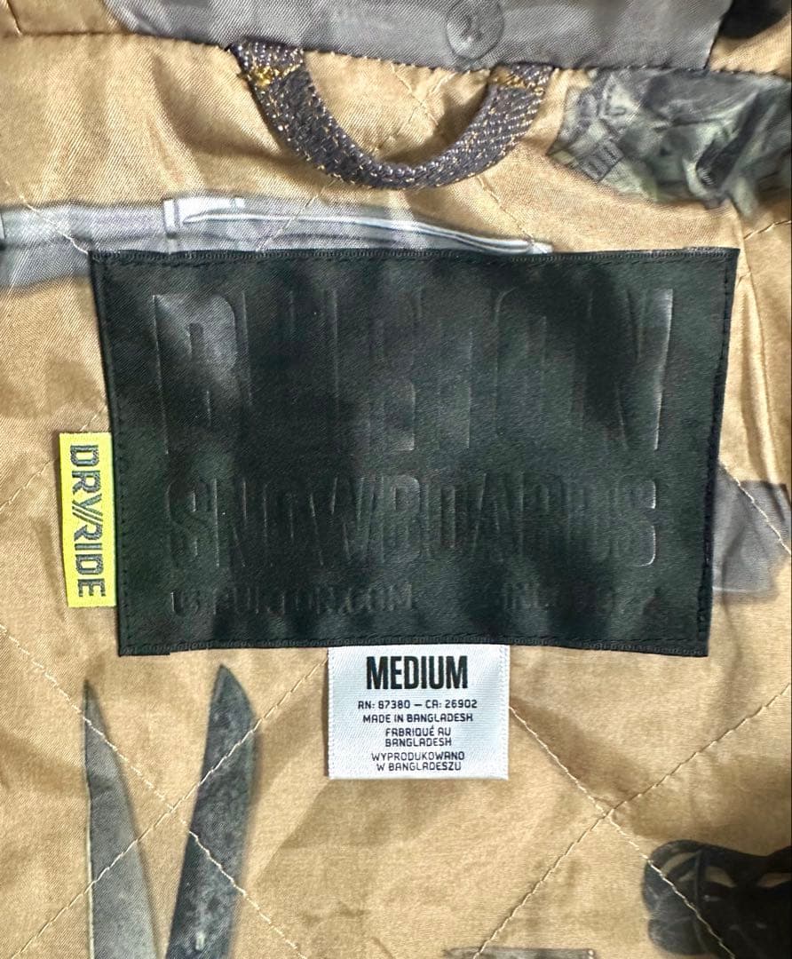 超レア！バートン　BURTON リアルデニム　スノーボードウェア