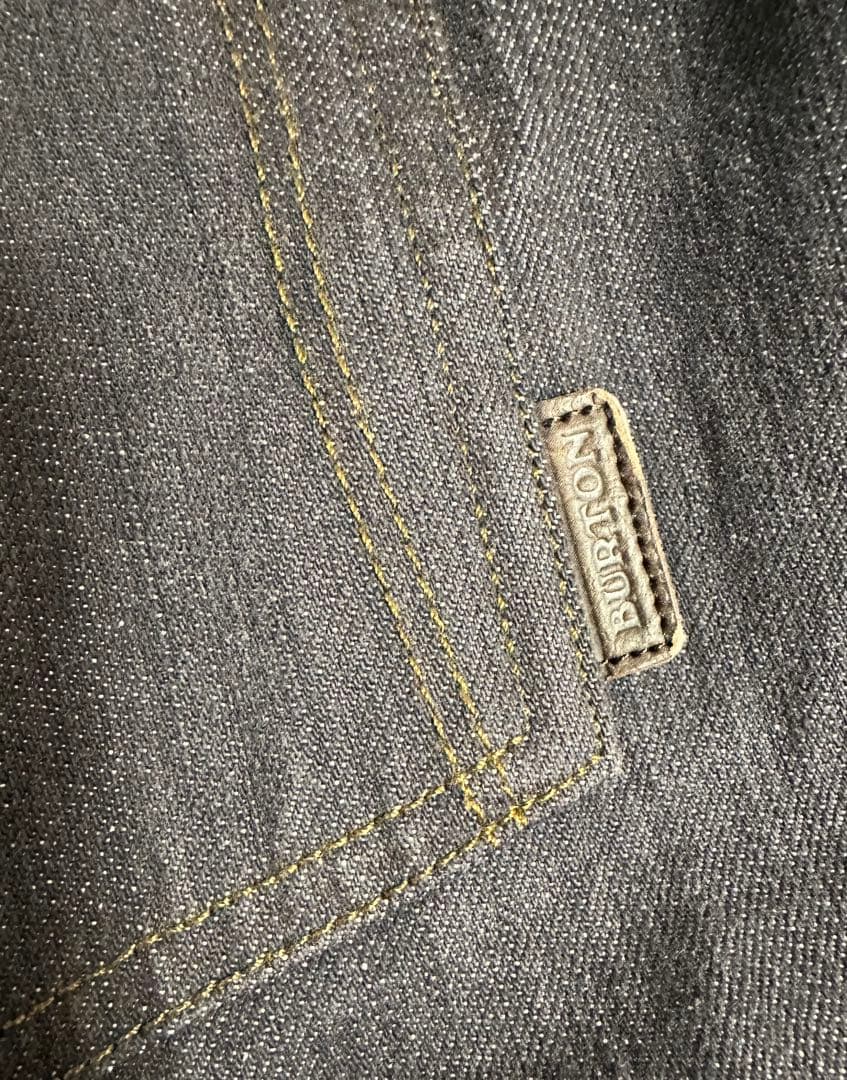 超レア！バートン　BURTON リアルデニム　スノーボードウェア