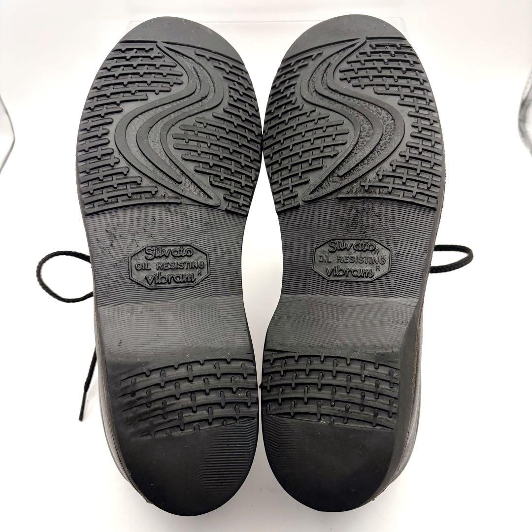 【美品】ラッセルモカシン 黒 レザー モカシン Vibram USA製 7D