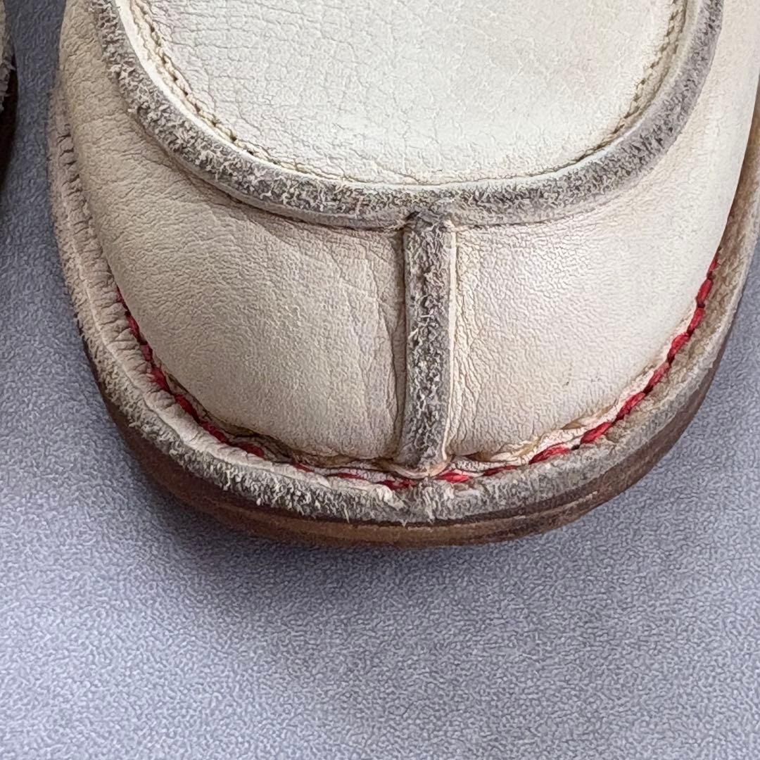 Paraboot District【7】モカシン シボ革 レザーシューズ 革靴