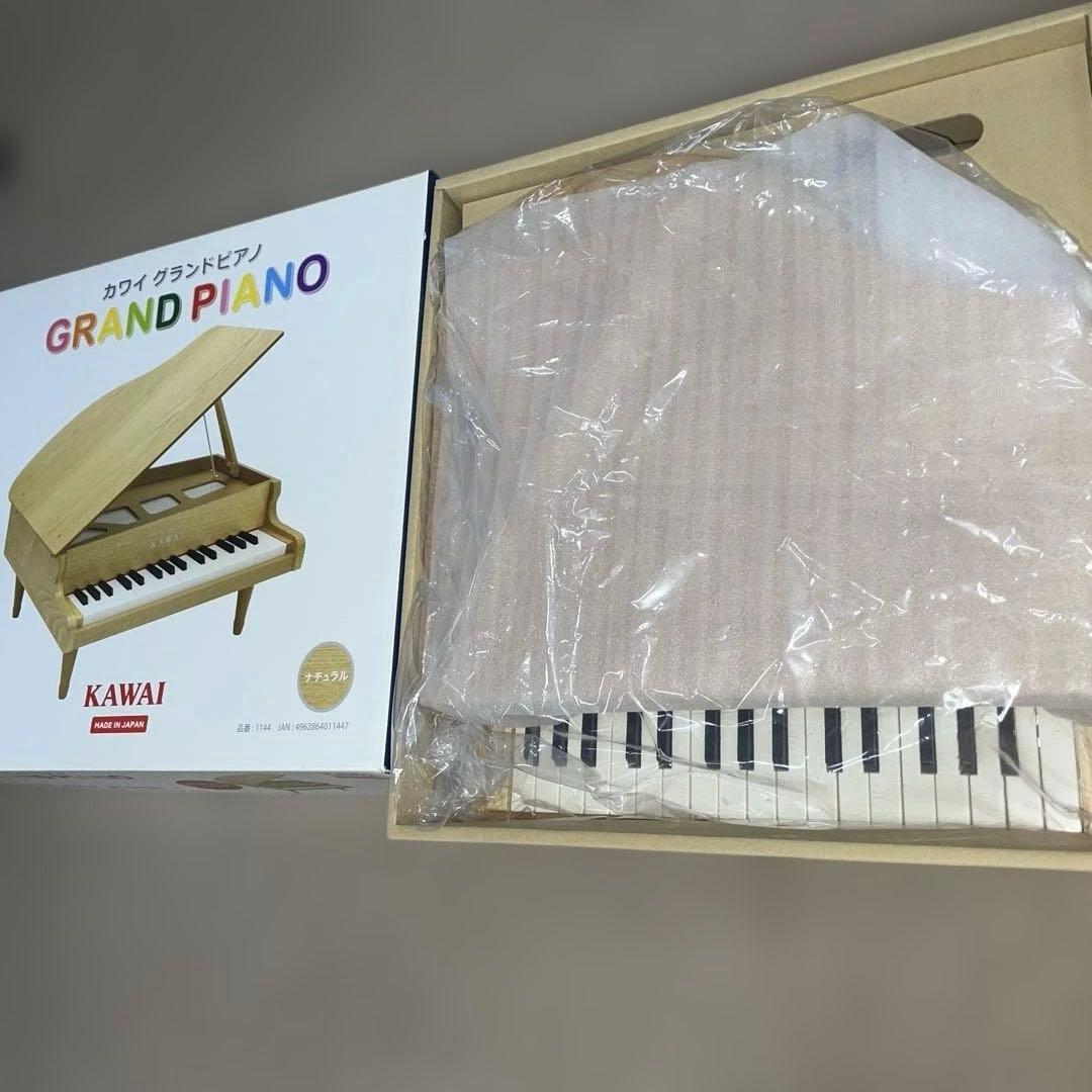 KAWAI カワイ ミニピアノ グランドピアノ ナチュラル 1144