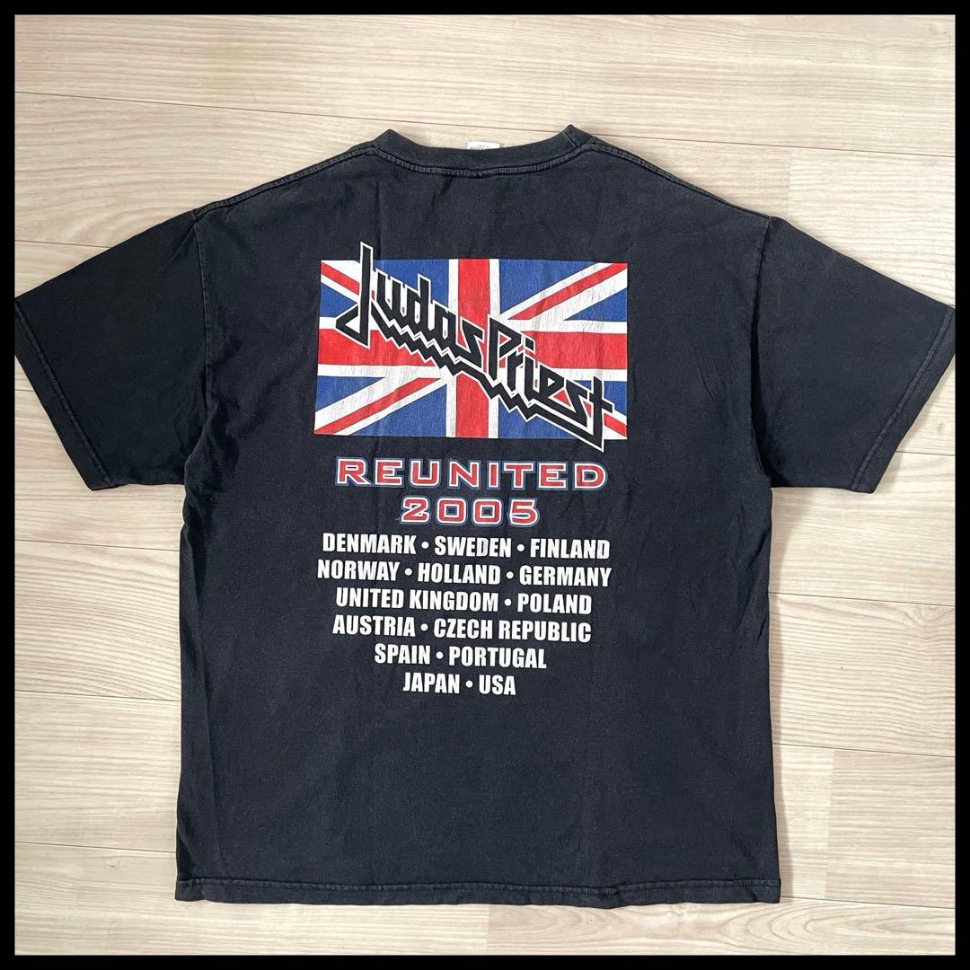 《USA古着》Y2K ジューダスプリースト ツアーTシャツ⭐︎ボックスXLフェード