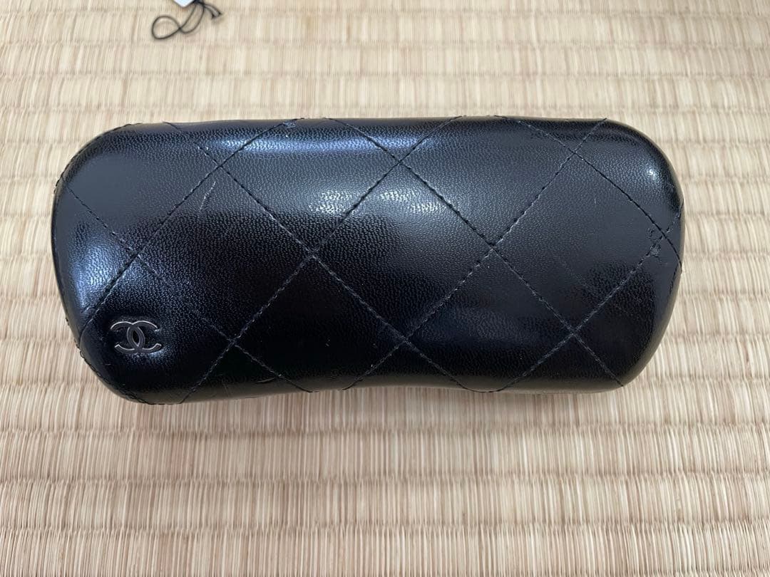 CHANEL ココマーク アイウェア リボン ウェリントン フレーム