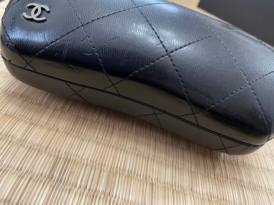 CHANEL ココマーク アイウェア リボン ウェリントン フレーム