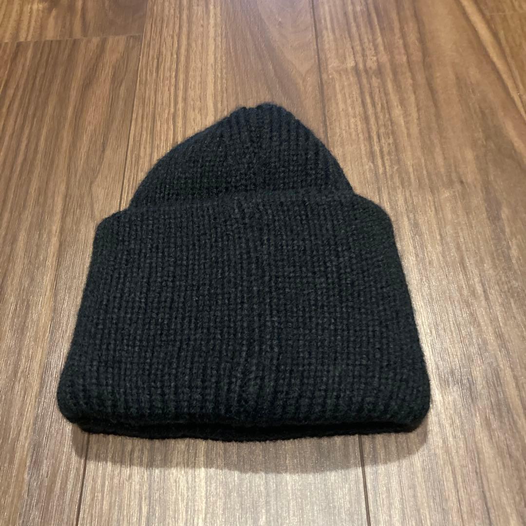 Acne studios ニット帽　ビーニー　ブラック