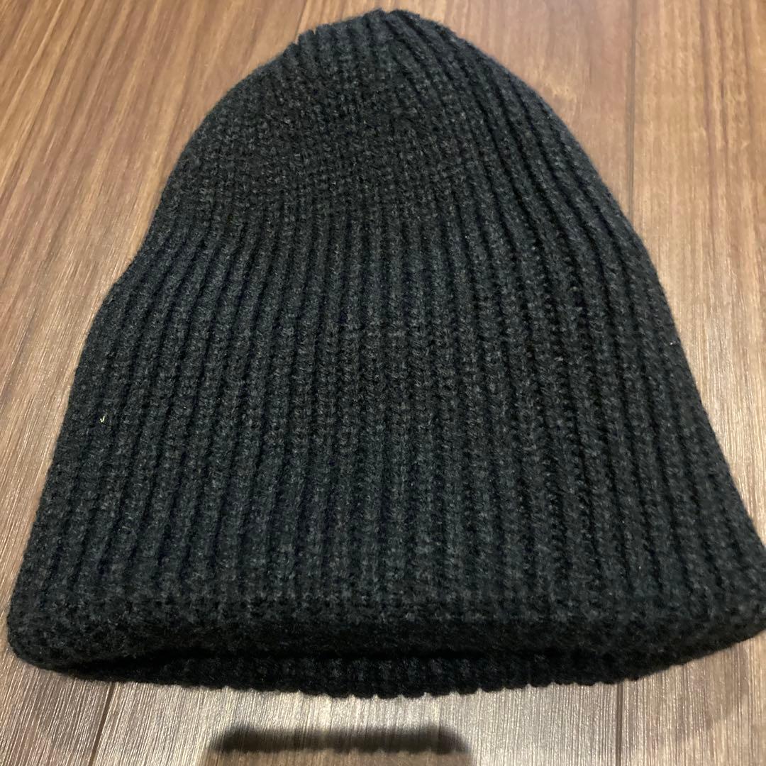 Acne studios ニット帽　ビーニー　ブラック