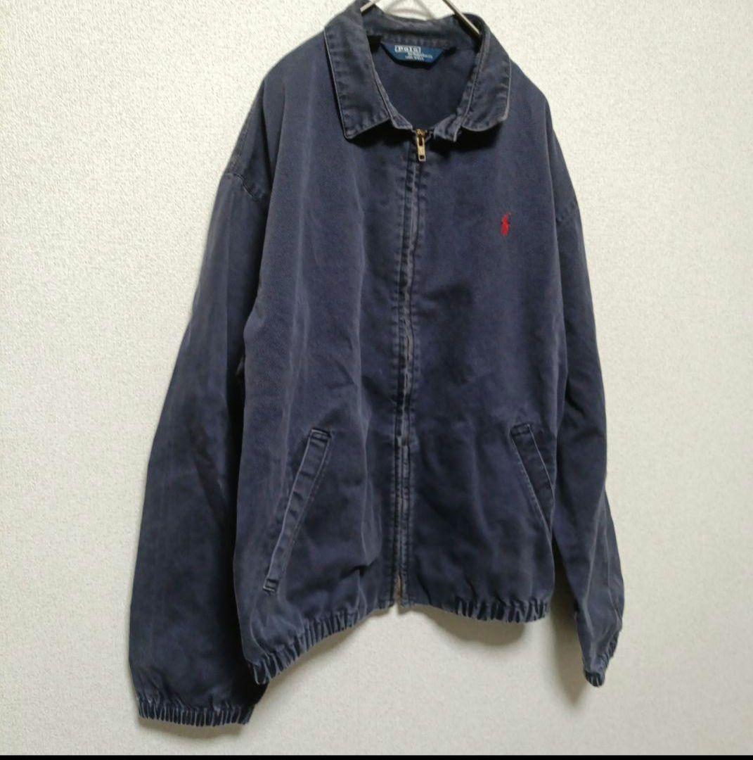 Polo by Ralph Lauren 90s ネイビースウィングトップ