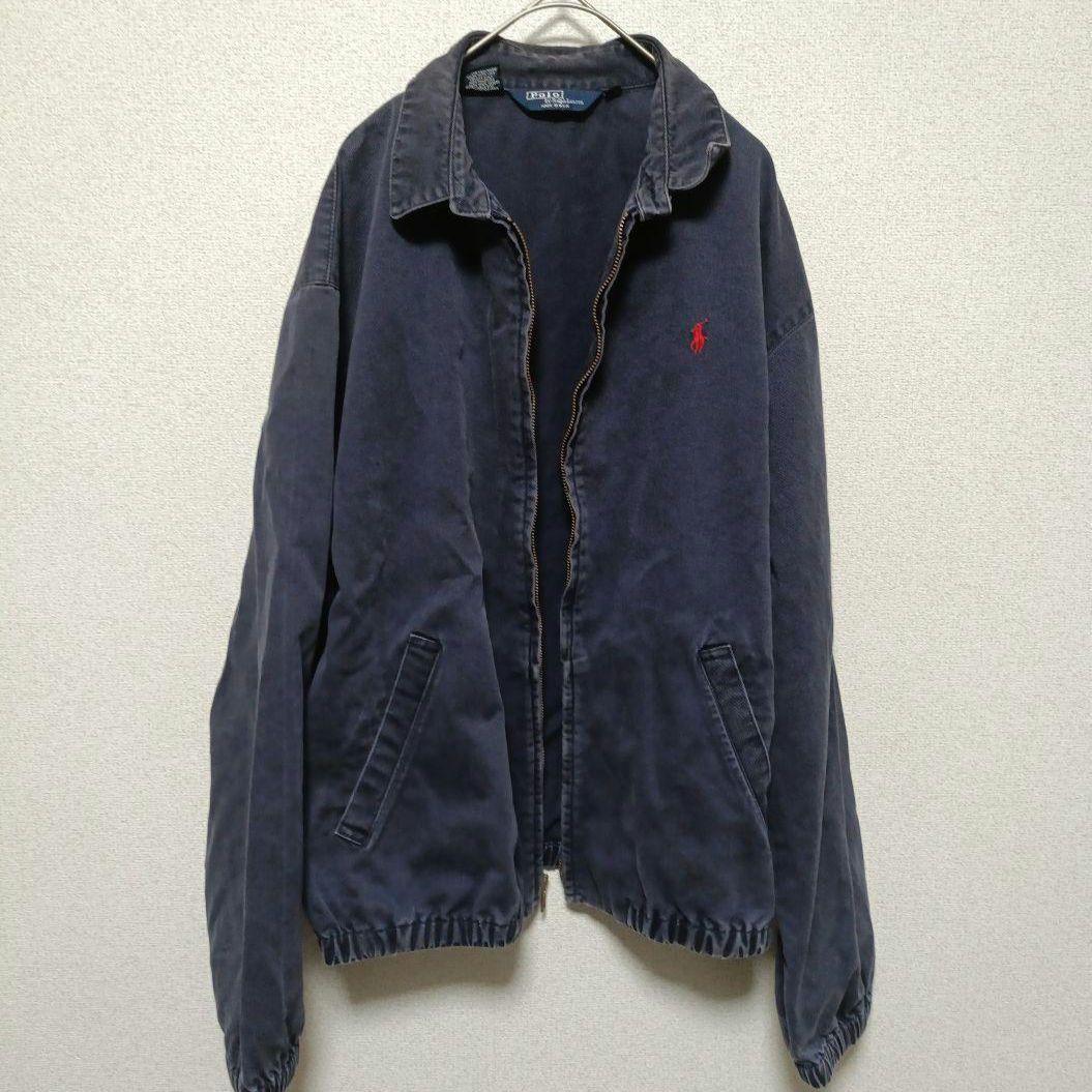 Polo by Ralph Lauren 90s ネイビースウィングトップ