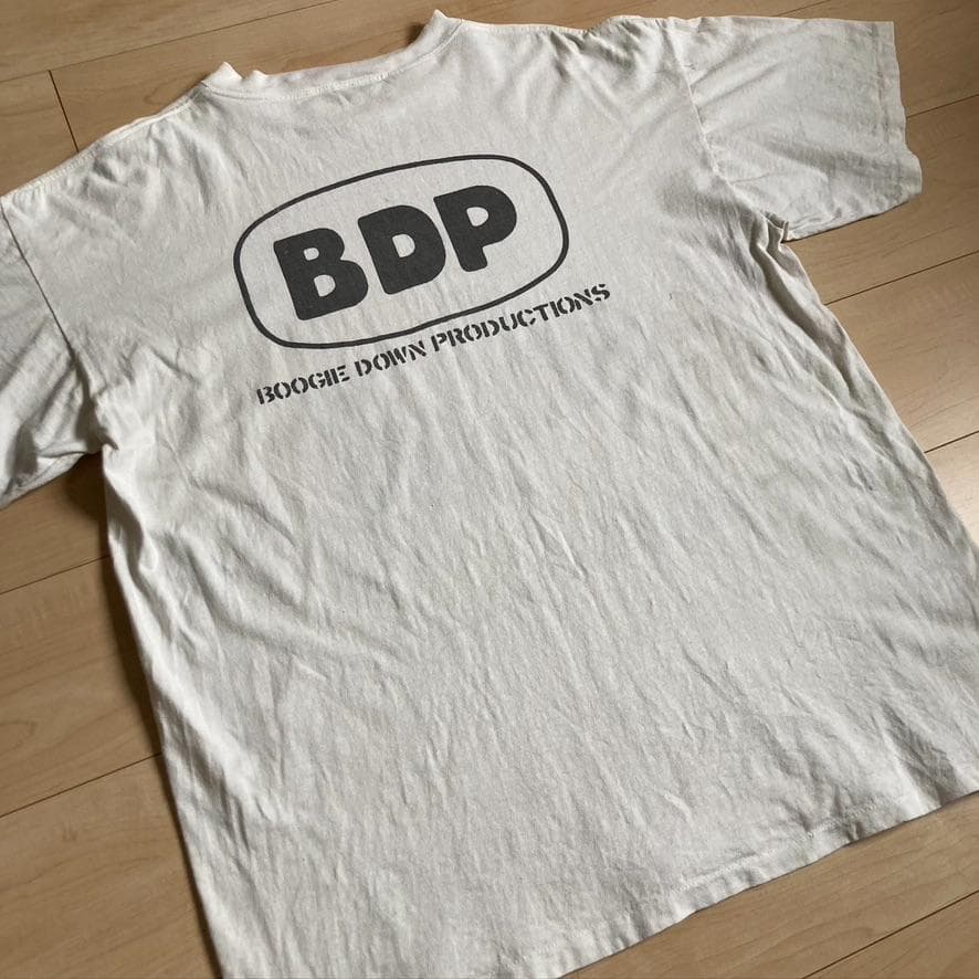 90s ブギダウンプロダクションズ ビンテージ Tシャツ KRS ONE NAS