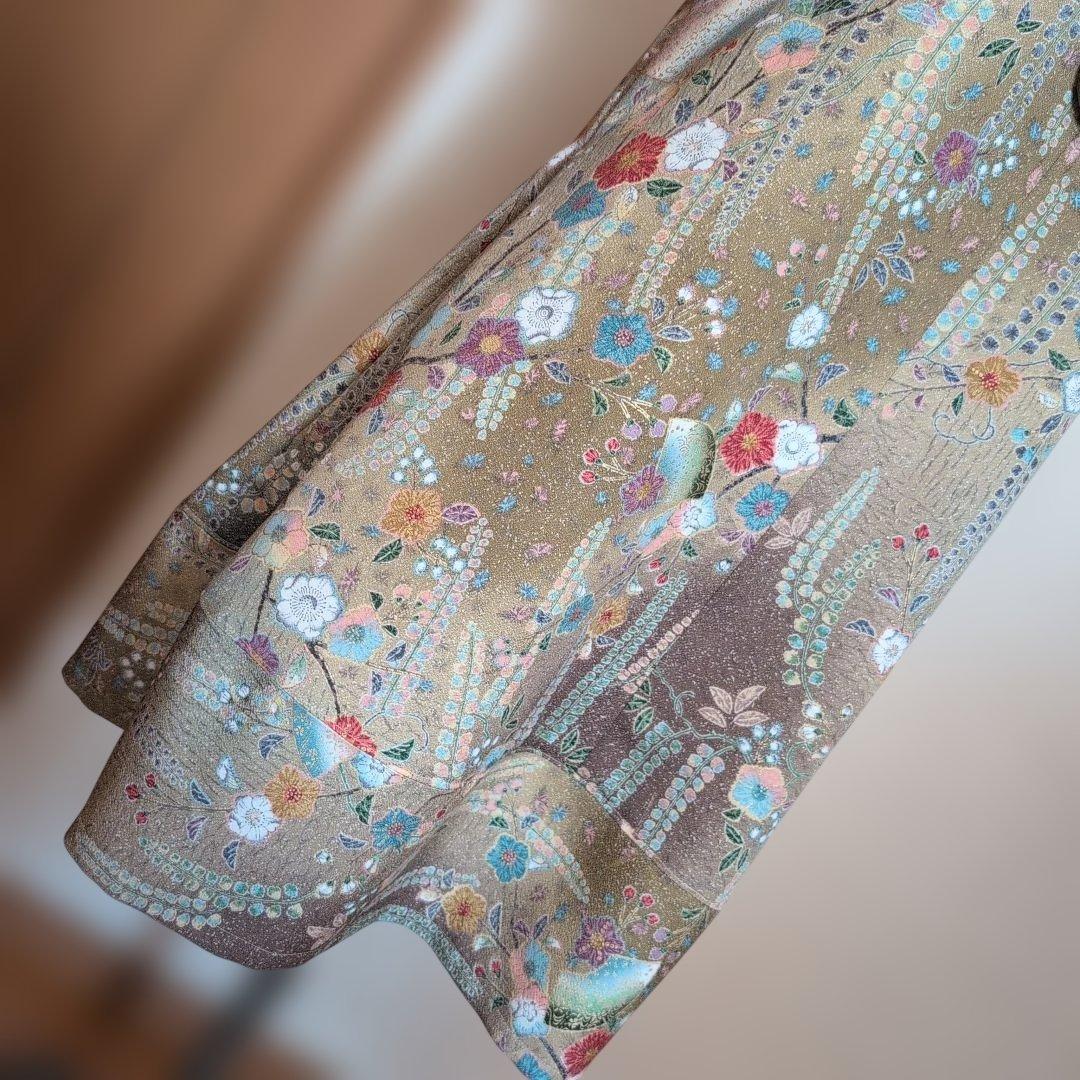 着物リメイク☘️花の便り☘️フリー