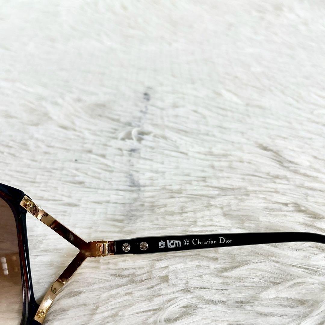極美品　60sChristian Dior　ドイツ製　2496A　ブラウンレンズ