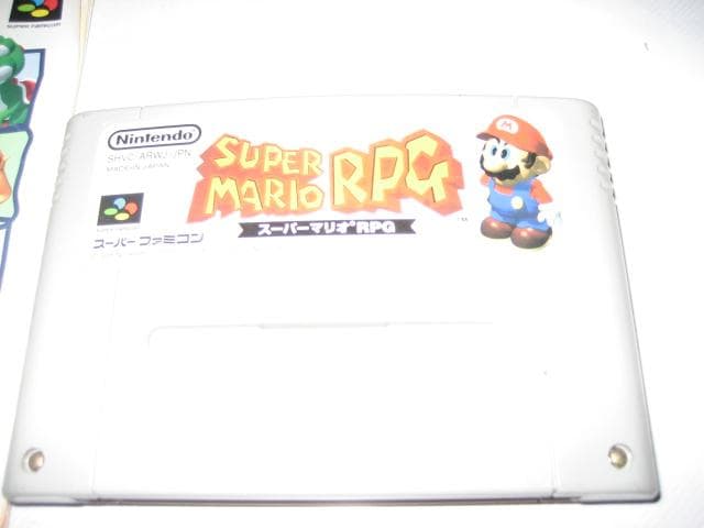 スーパーマリオ　RPG　説明書あり　マリオ　スーパーファミコン