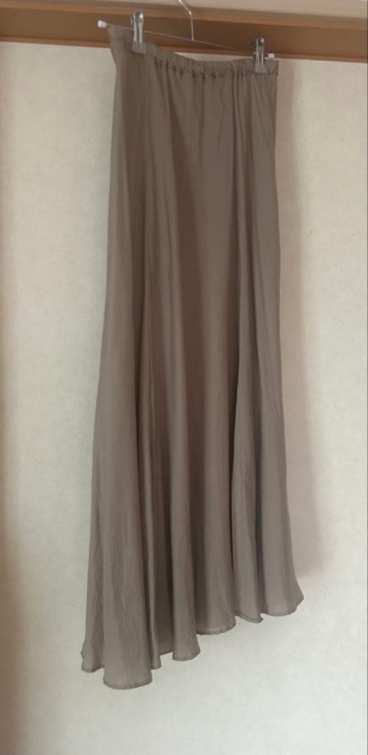 plage プラージュ　Washable Fibril ロングスカート