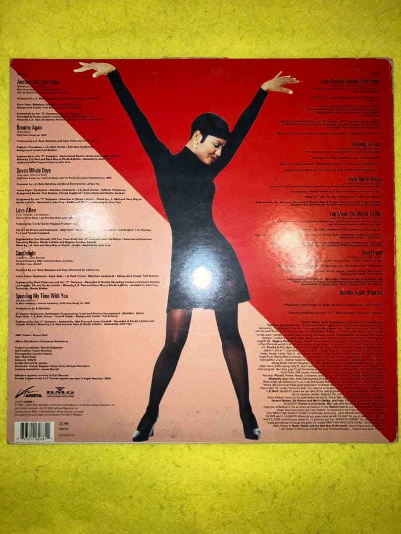TONI BRAXTON 1st Album レコード