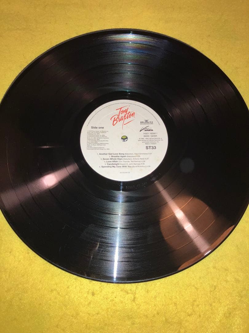 TONI BRAXTON 1st Album レコード