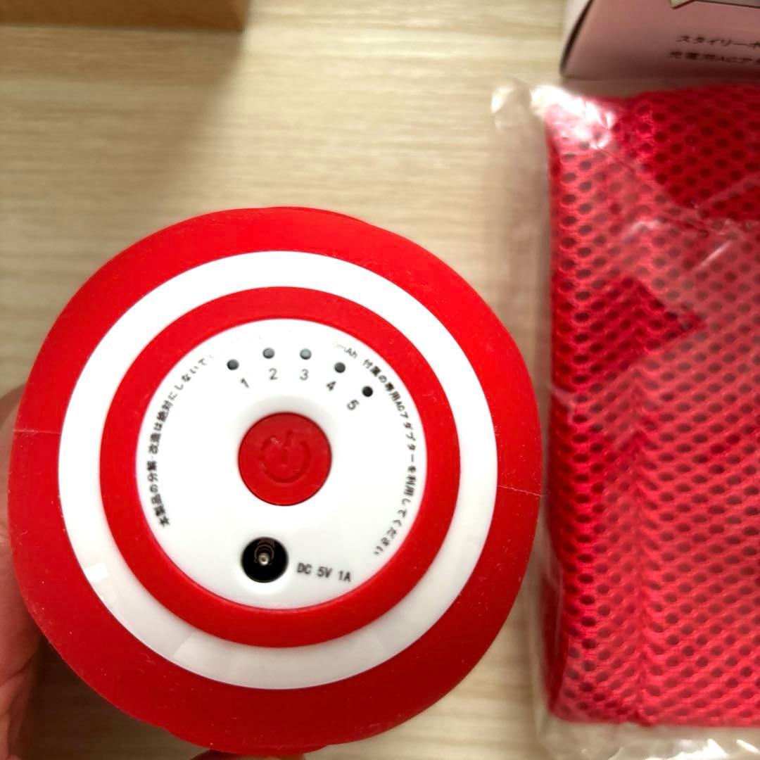 美品★東急スポーツオアシス　スタイリーボールSLB100 赤色
