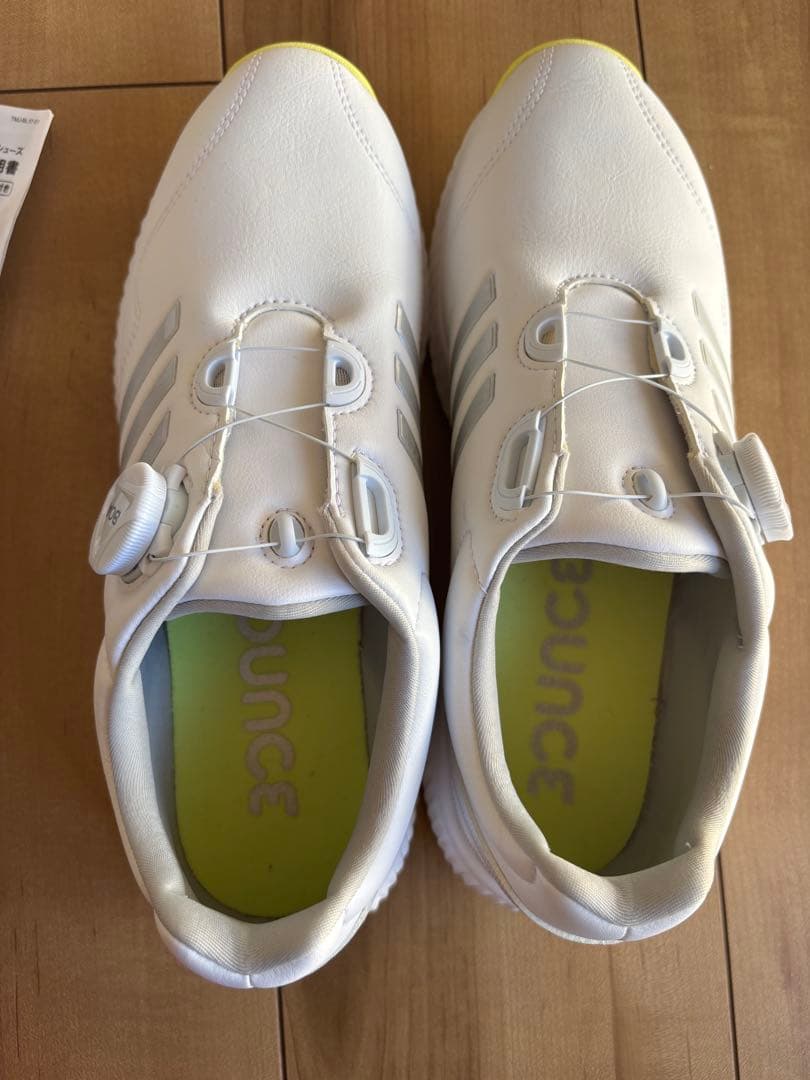 試着のみadidas ゴルフシューズ 24cm