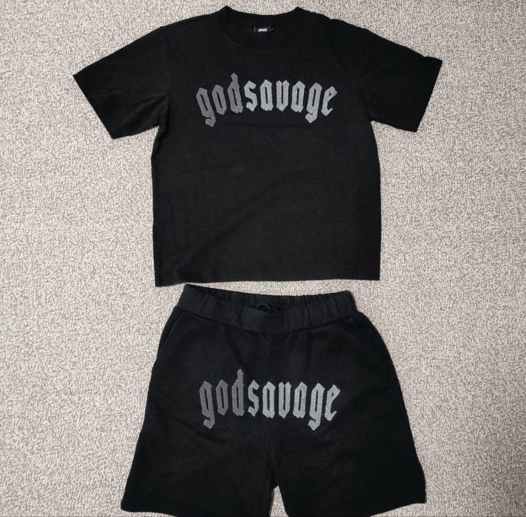 ゆ*き様 godsavage BLACKセットアップ