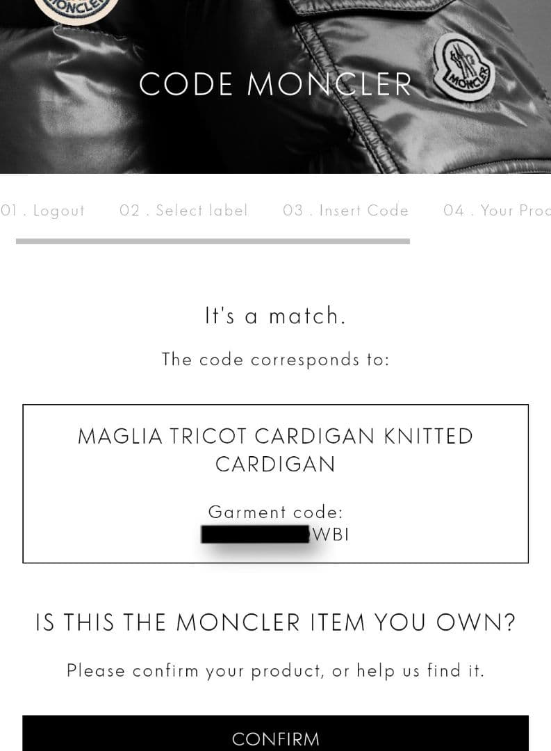 MONCLER Maglia メッシュカーディガン レディース ホワイト系 XS