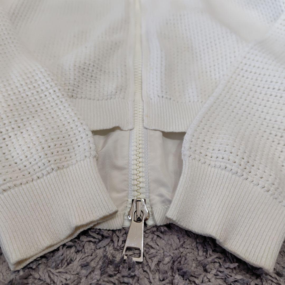MONCLER Maglia メッシュカーディガン レディース ホワイト系 XS