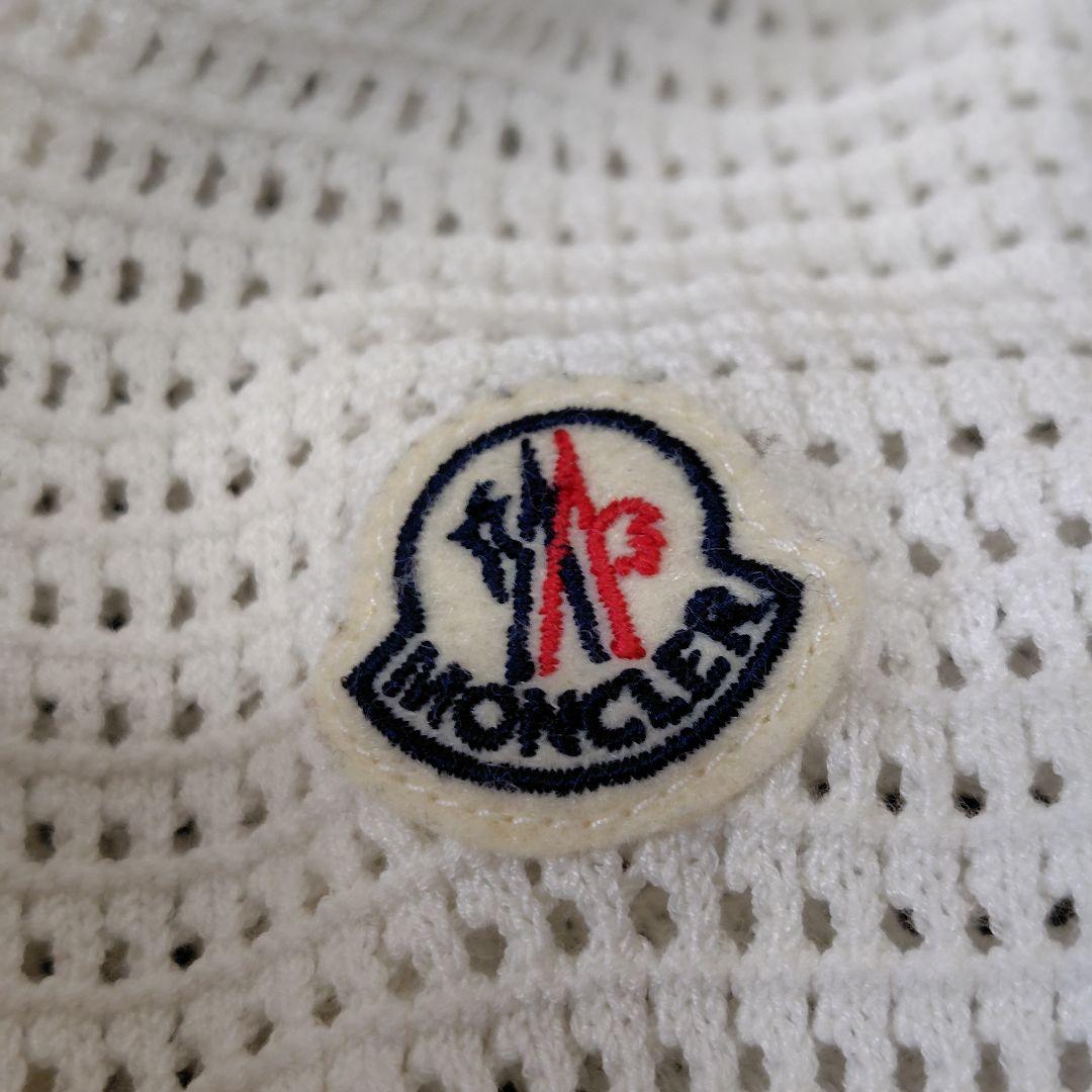 MONCLER Maglia メッシュカーディガン レディース ホワイト系 XS
