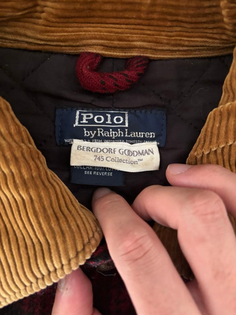 90s USA製　Polo by Ralph Lauren ウールジャケット