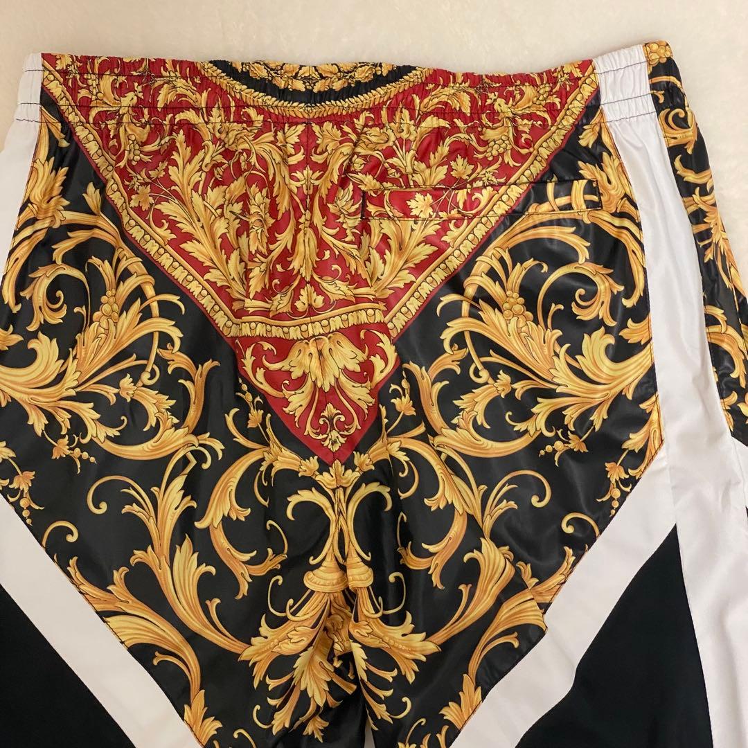 VERSACE パネルバロック プリント トラックパンツ ボトムス メデューサ