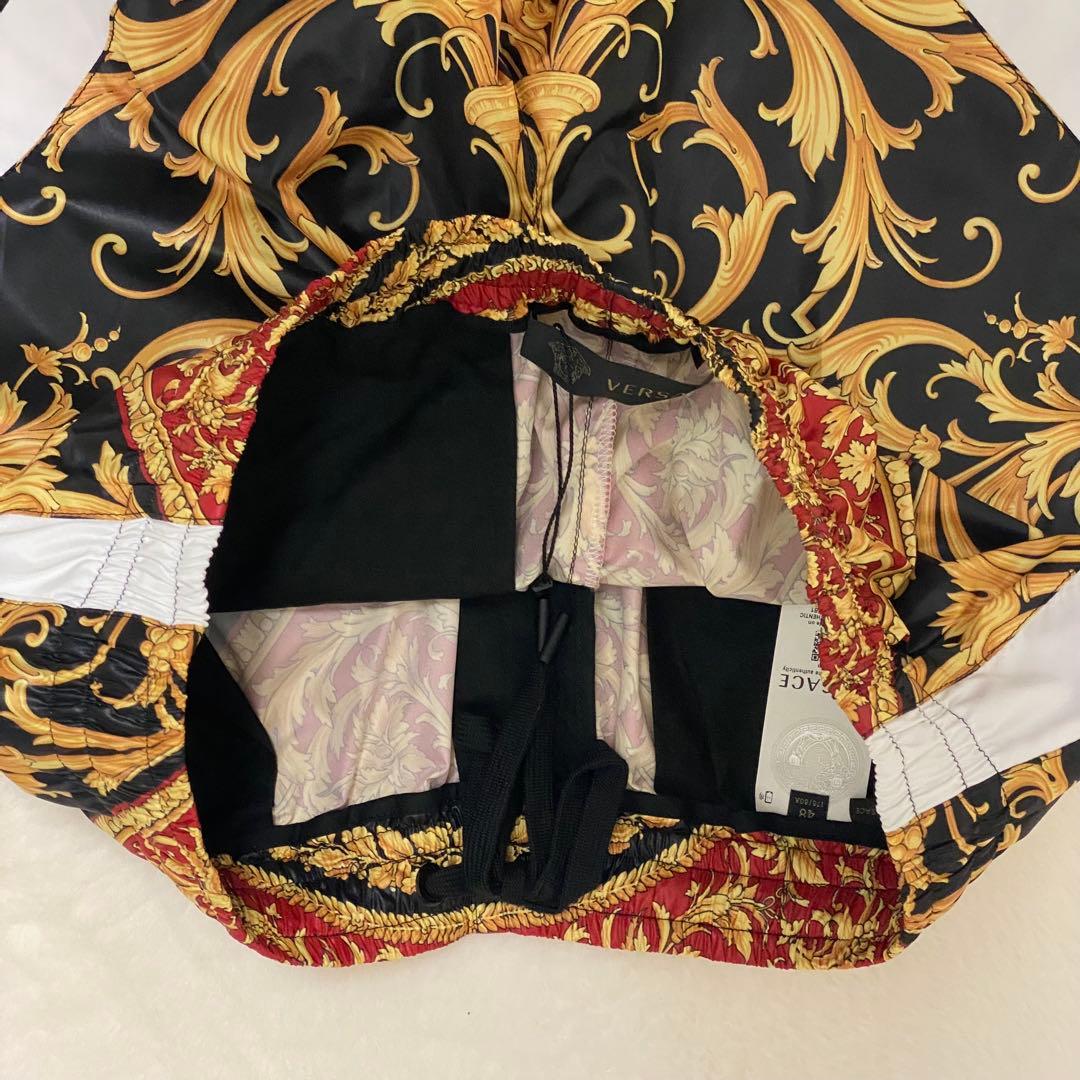 VERSACE パネルバロック プリント トラックパンツ ボトムス メデューサ