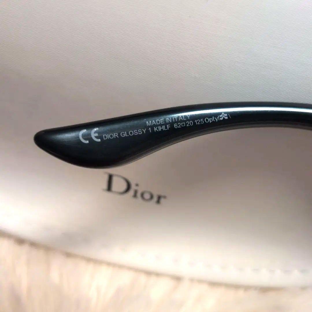 Christian Dior GLOSSY1 サングラス ブラック ケース付き