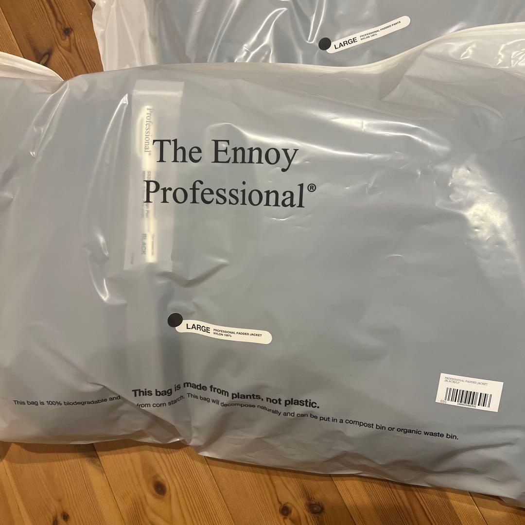 ENNOY PROFESSIONAL PADDED エンノイ セットアップ　黒