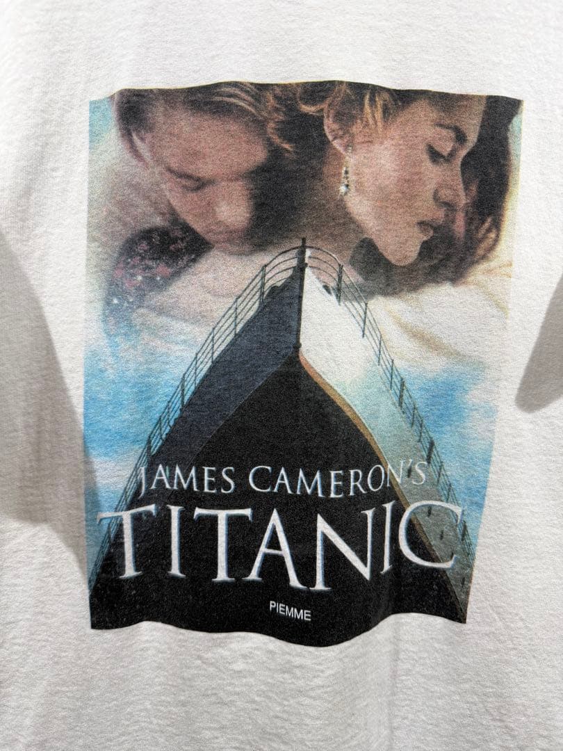 90s TITANIC タイタニック ムービーT プロモ ポスター シングル