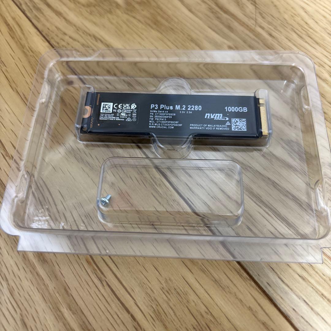 内蔵型SSD crusial SSD