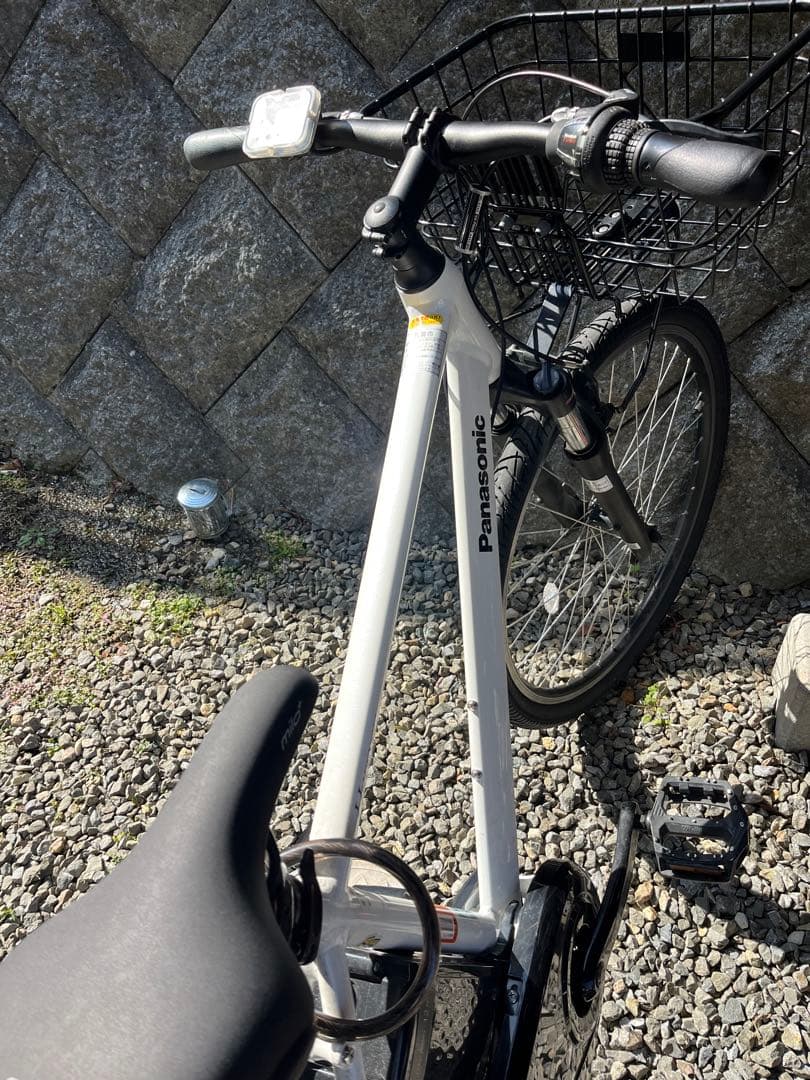 Panasonic 電動アシスト自転車 ホワイト　ハリア