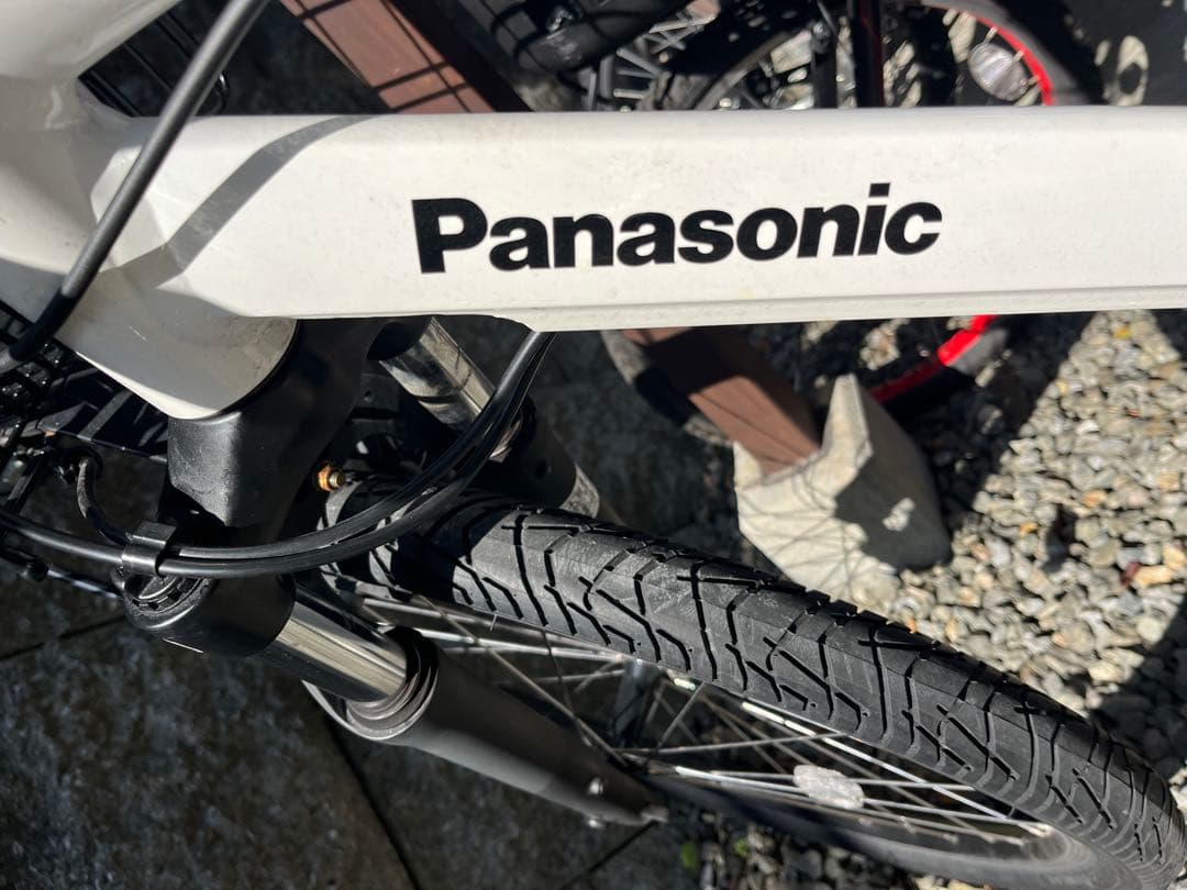 Panasonic 電動アシスト自転車 ホワイト　ハリア