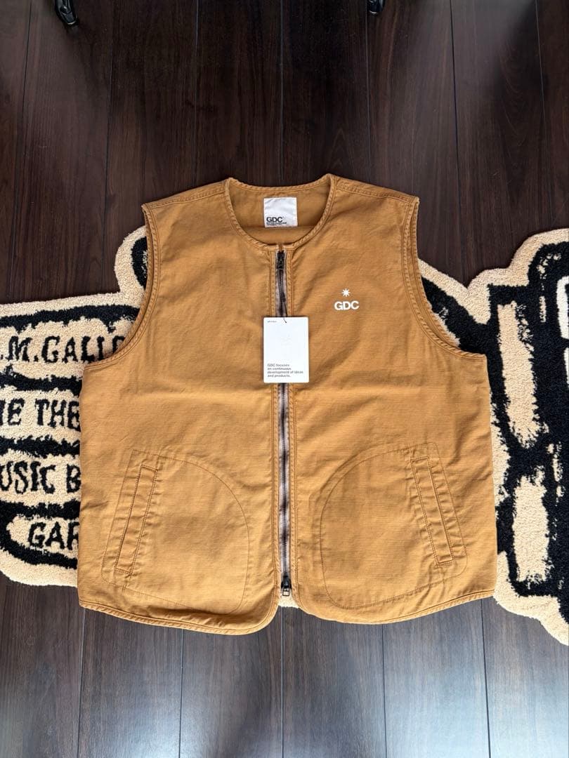 ね*で様 GDC Duck Vest brown XL