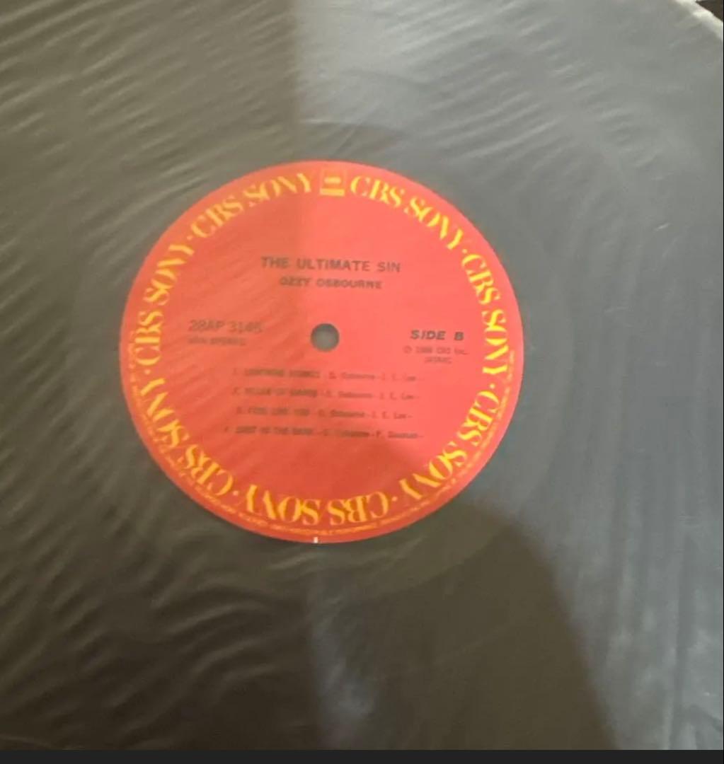 洋楽 Ozzy Osbourne The Ultimate Sin