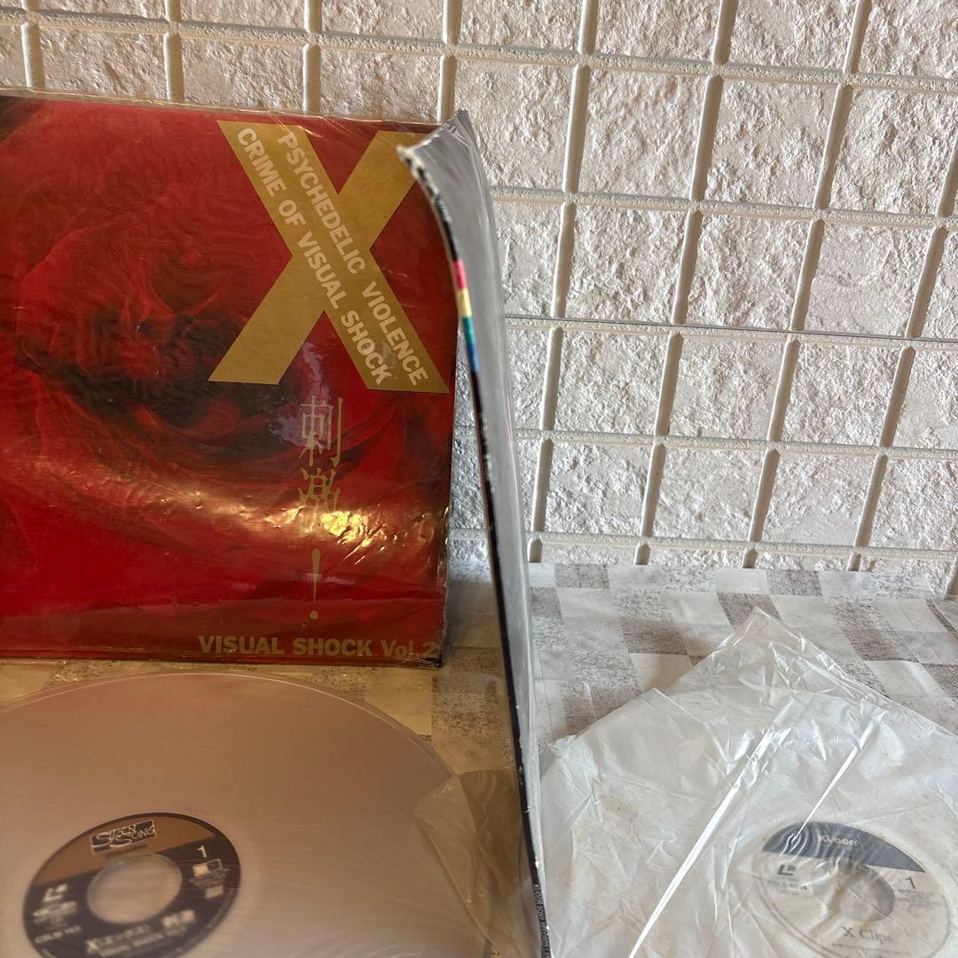 X JAPAN レーザーディスク 2枚セット