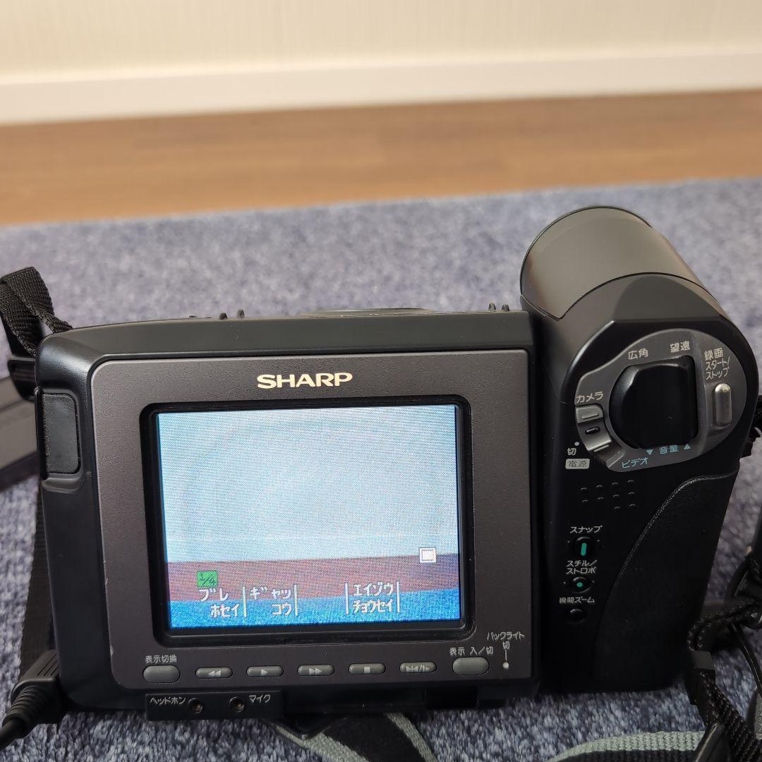 シャープ VL-HL50 液晶ビューカム Hi8 8ミリ ビデオカメラ 可動品
